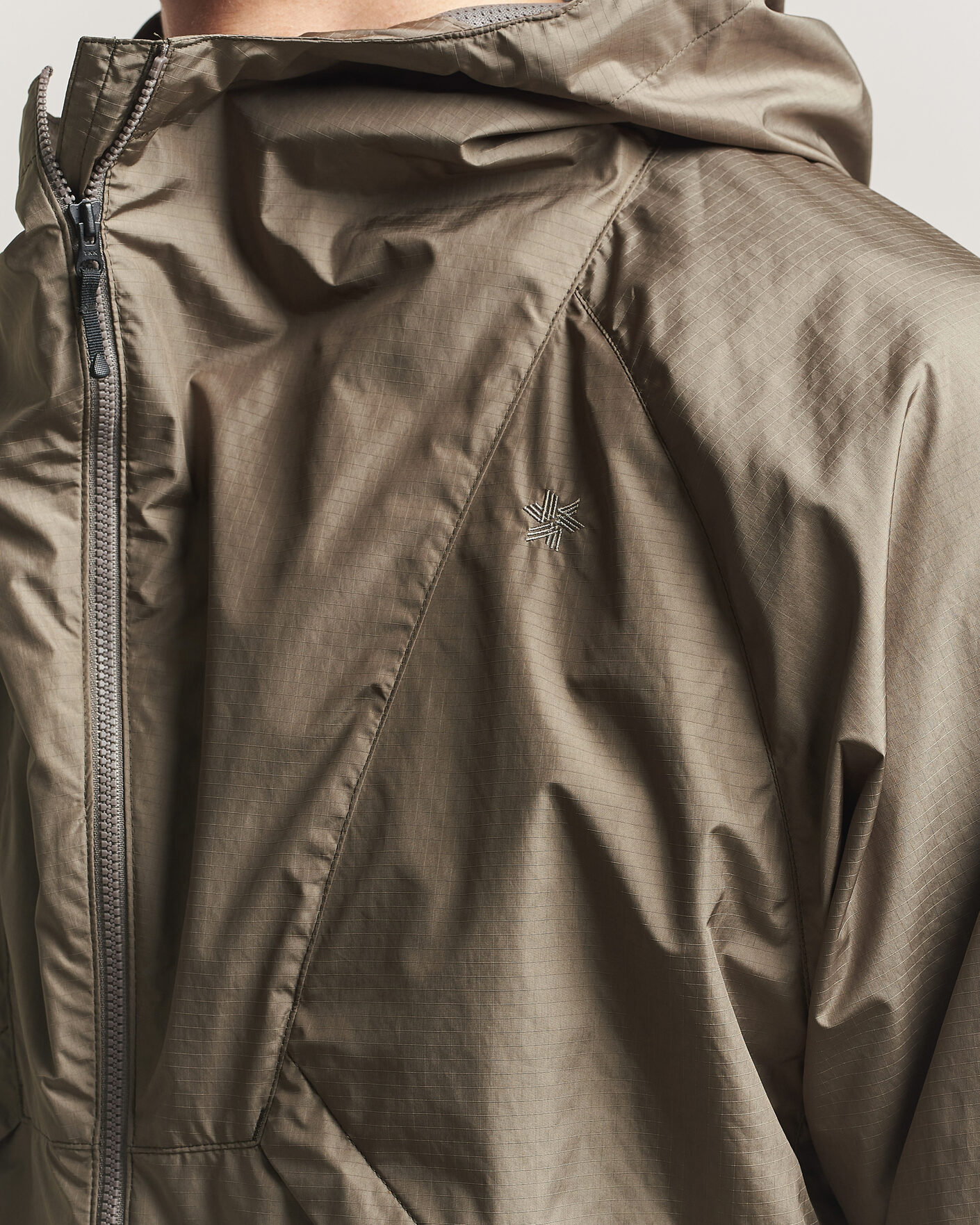 Herr | Jackor | Goldwin | Rip Stop Hooded Jacket Sand
