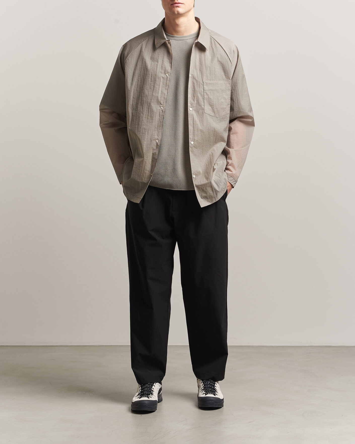 Herr | Byxor | Goldwin | Tapered Light Pants Black