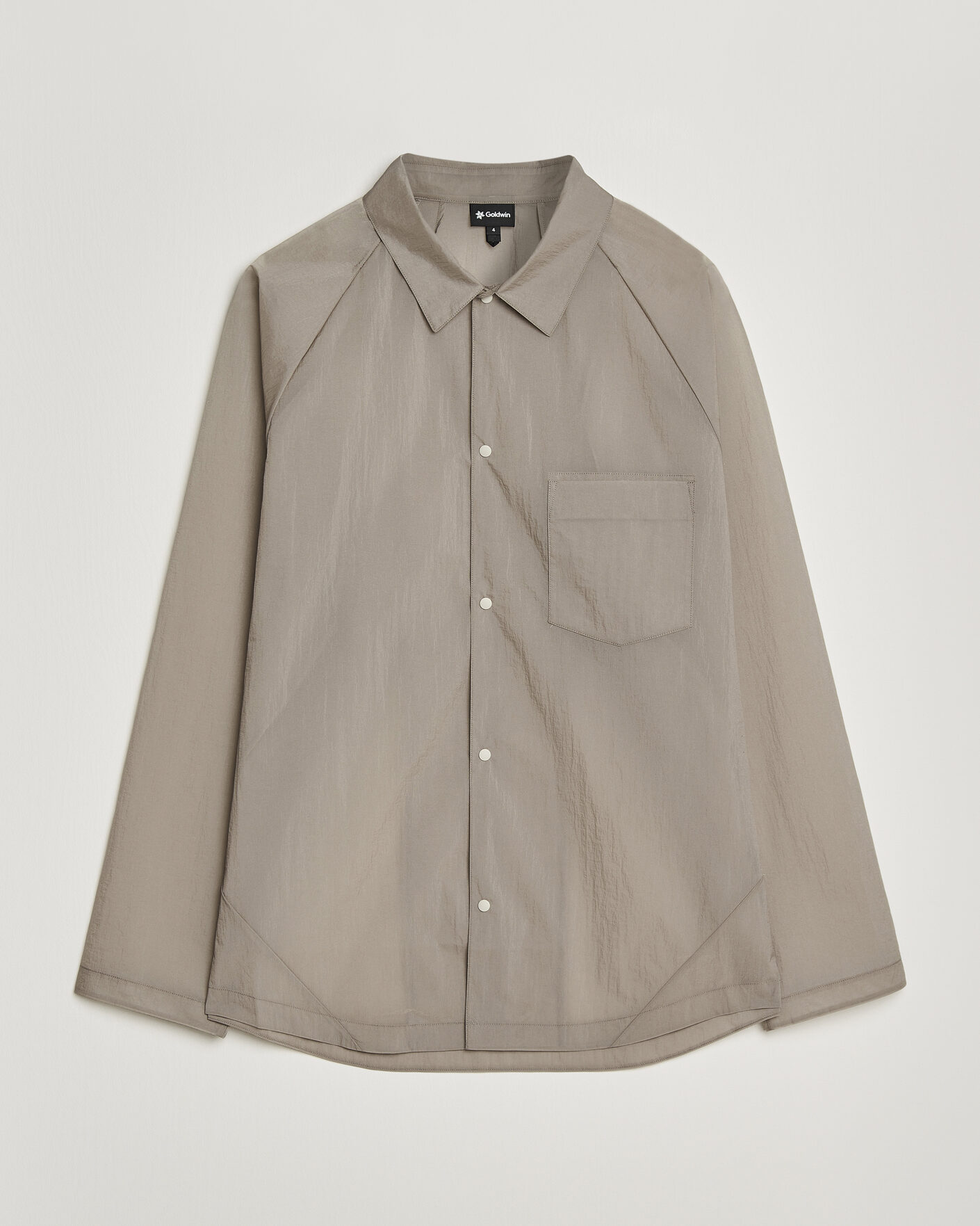 Herr | Skjortor | Goldwin | Nylon Wind Shirt Arid Beige