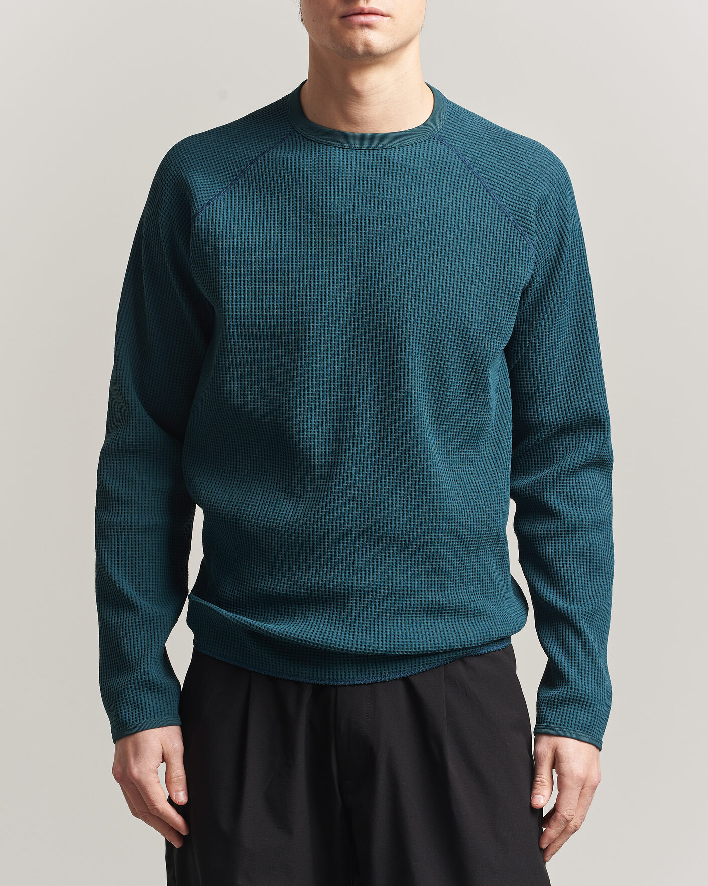 Herr | T-Shirts | Goldwin | WF Light Long Sleeve T-Shirt Kokiran Green