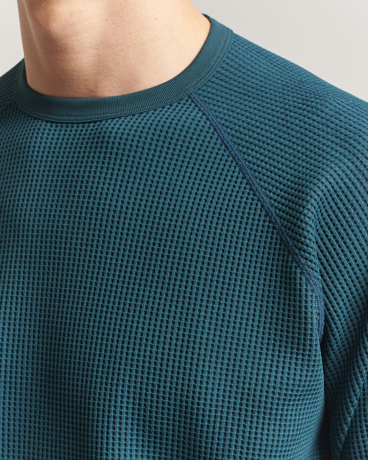 Herr | T-Shirts | Goldwin | WF Light Long Sleeve T-Shirt Kokiran Green