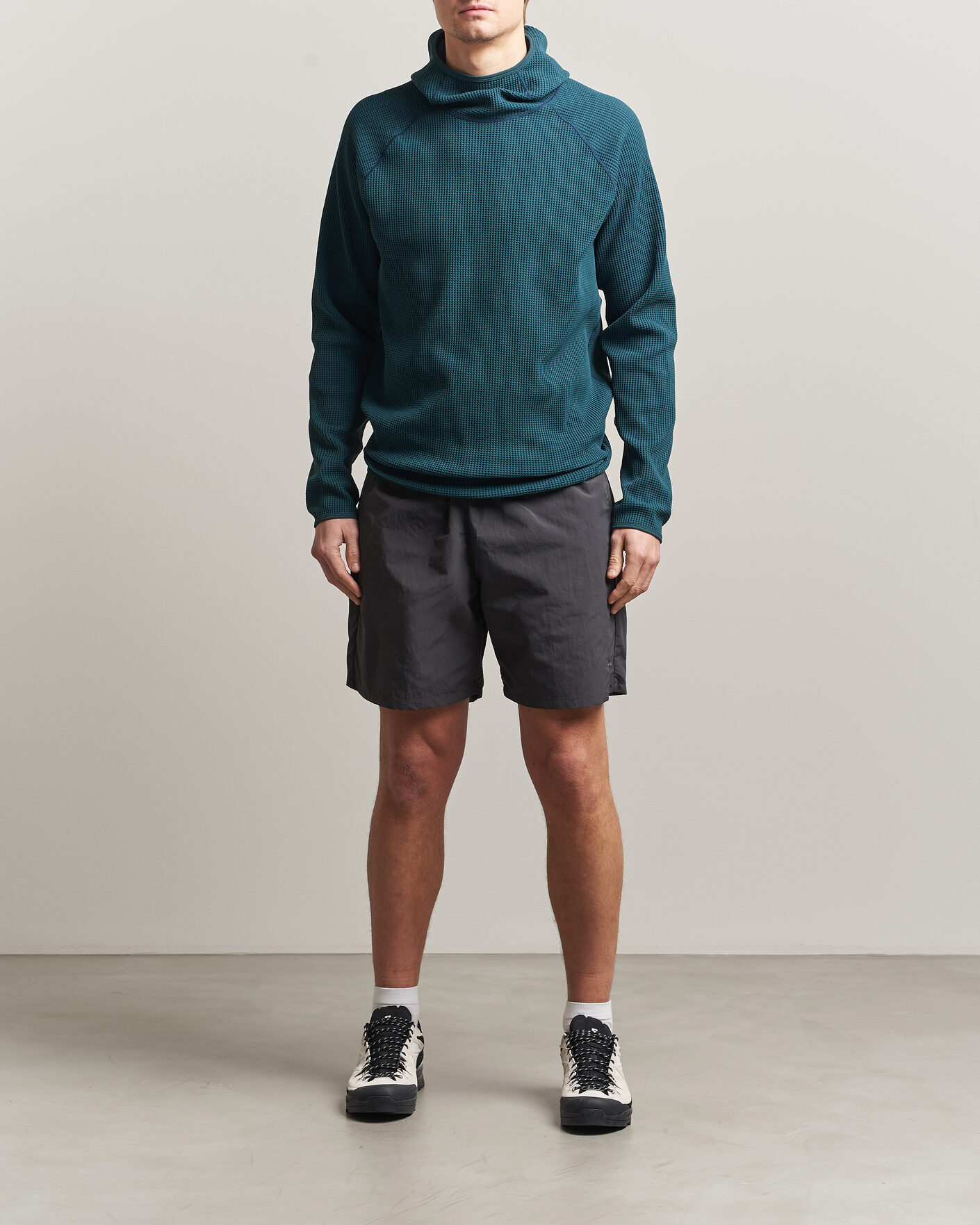 Herr | Tröjor | Goldwin | WF Light Long Sleeve Hoodie Kokiran Green