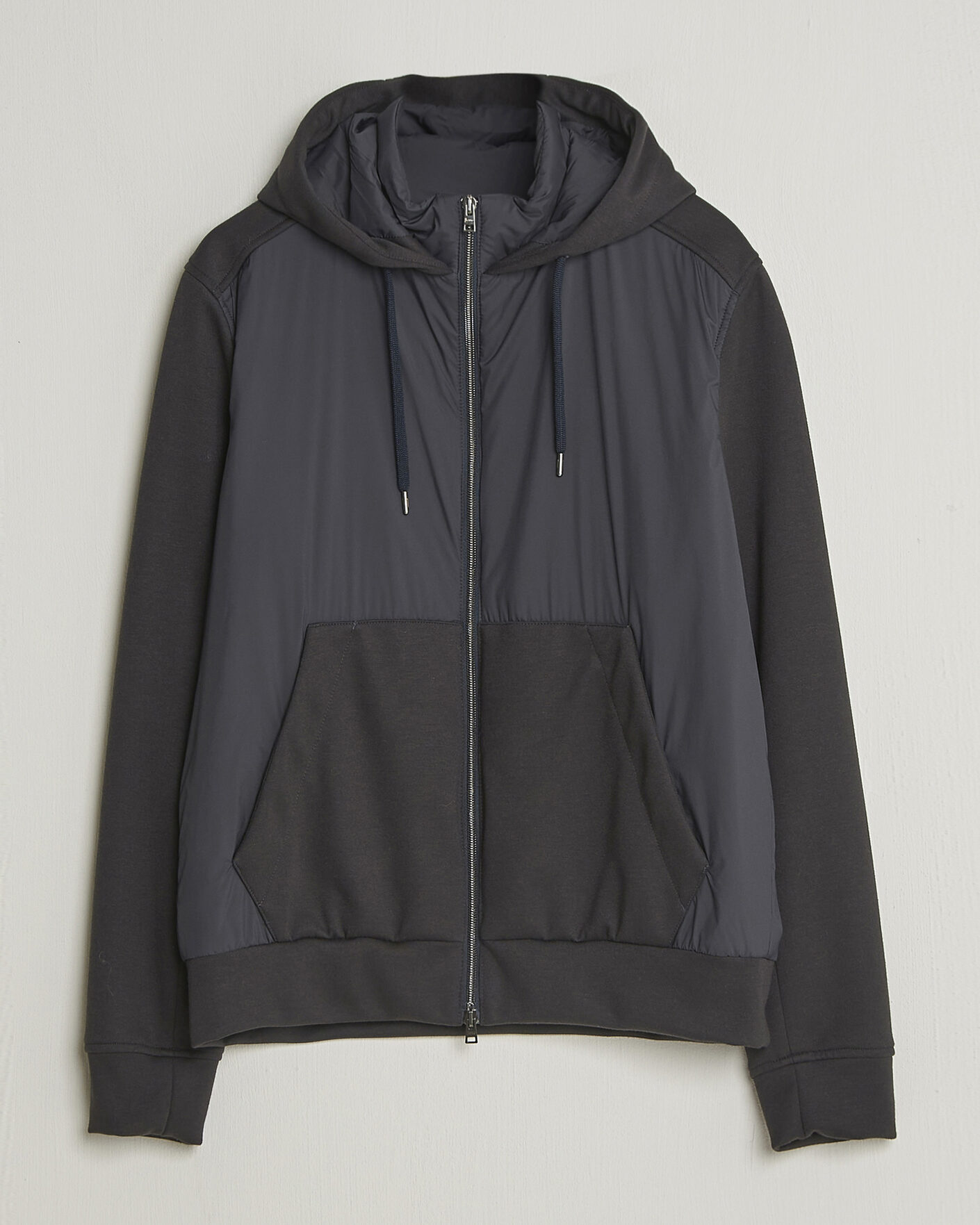 Herr | Jackor | Herno | Hooded Hybrid Jacket Navy