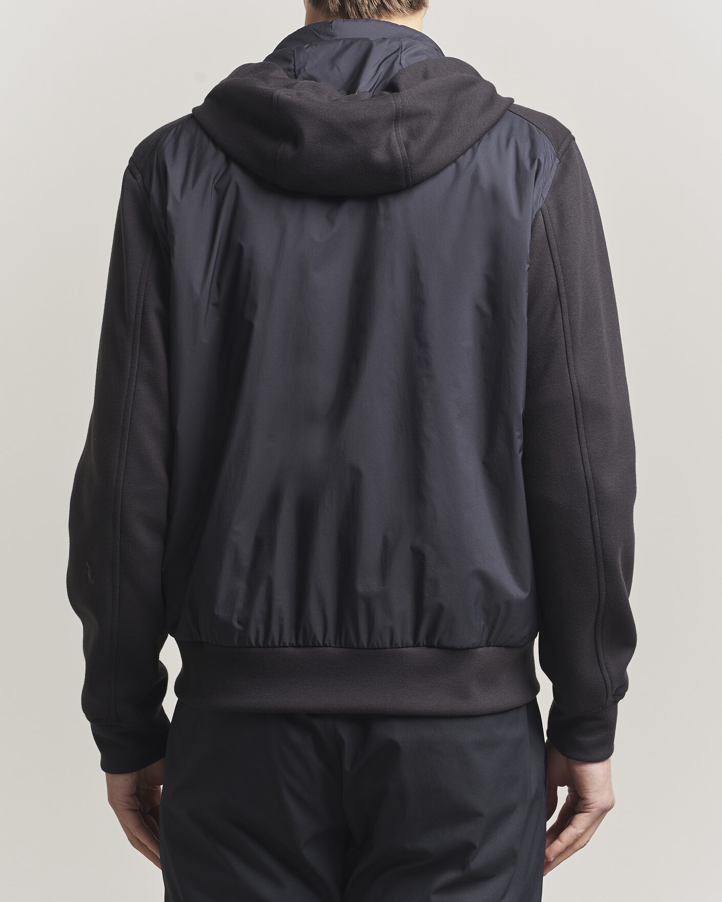 Herr | Jackor | Herno | Hooded Hybrid Jacket Navy