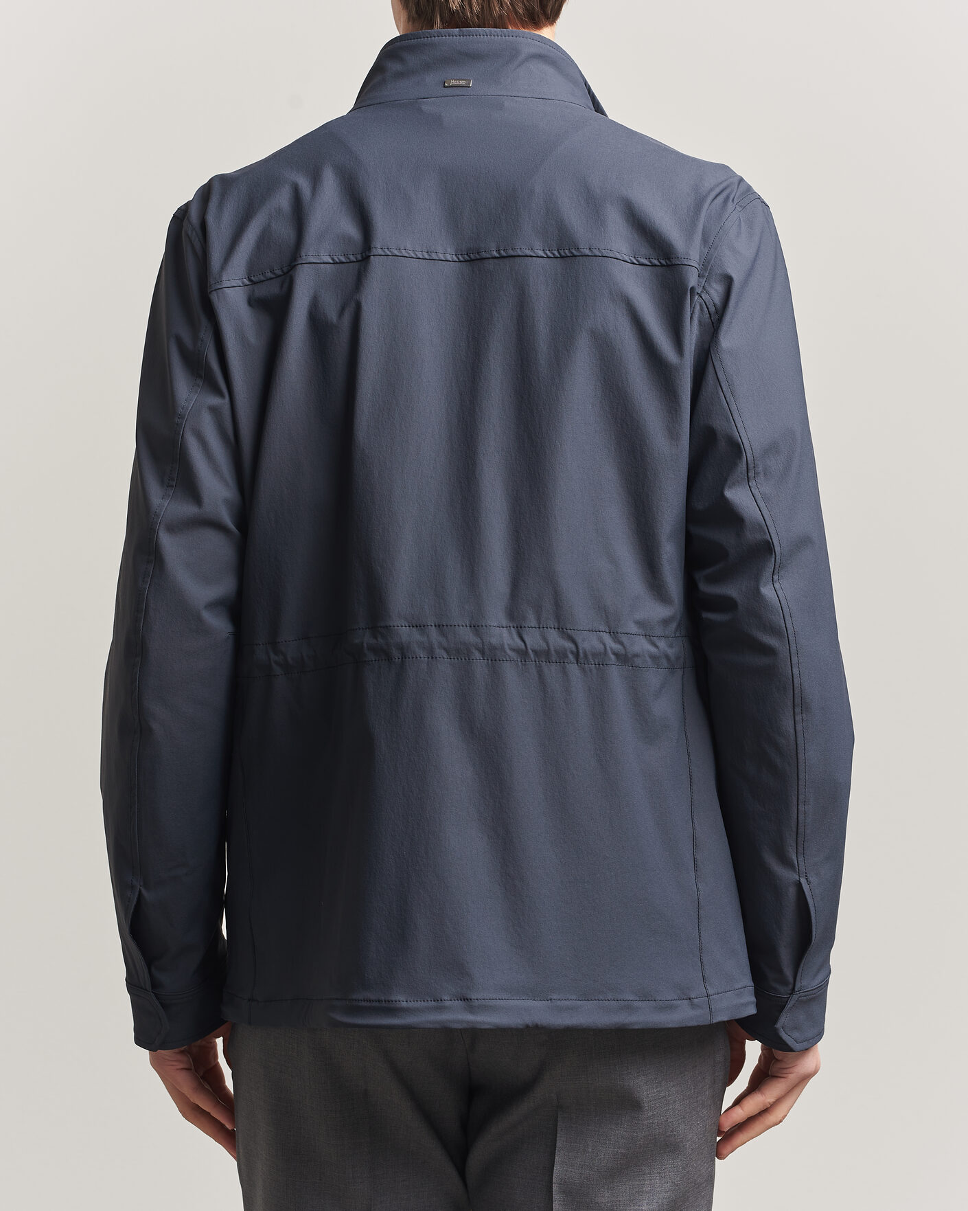 Herr | Jackor | Herno | Soft Nylon Field Jacket Navy