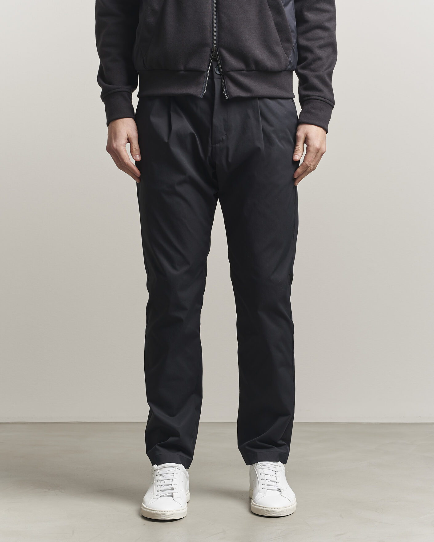 Herr | Byxor | Herno | Drawstring Pants Navy