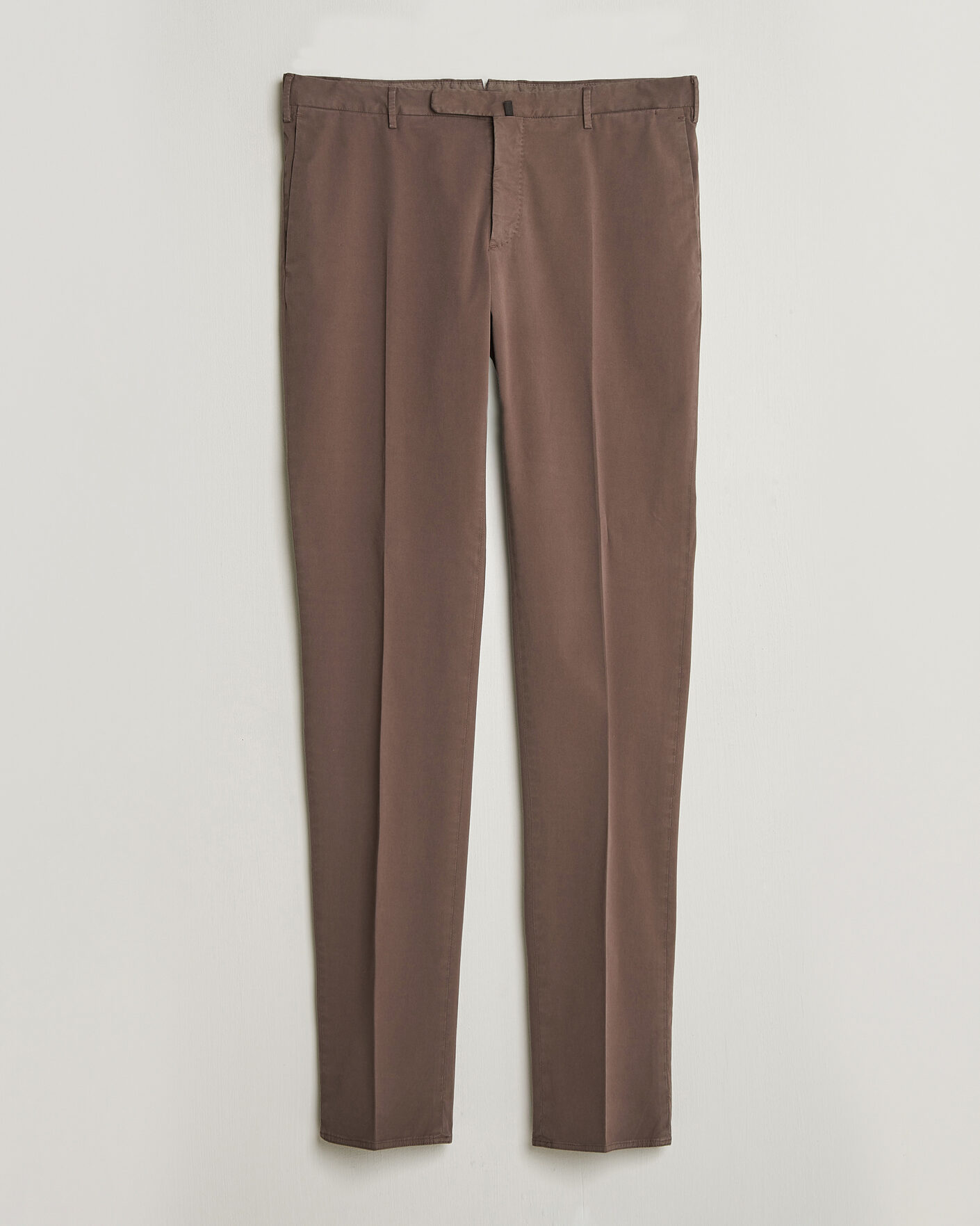 Herr | Byxor | Incotex | Slim Fit Comfort Chinos Dark Brown