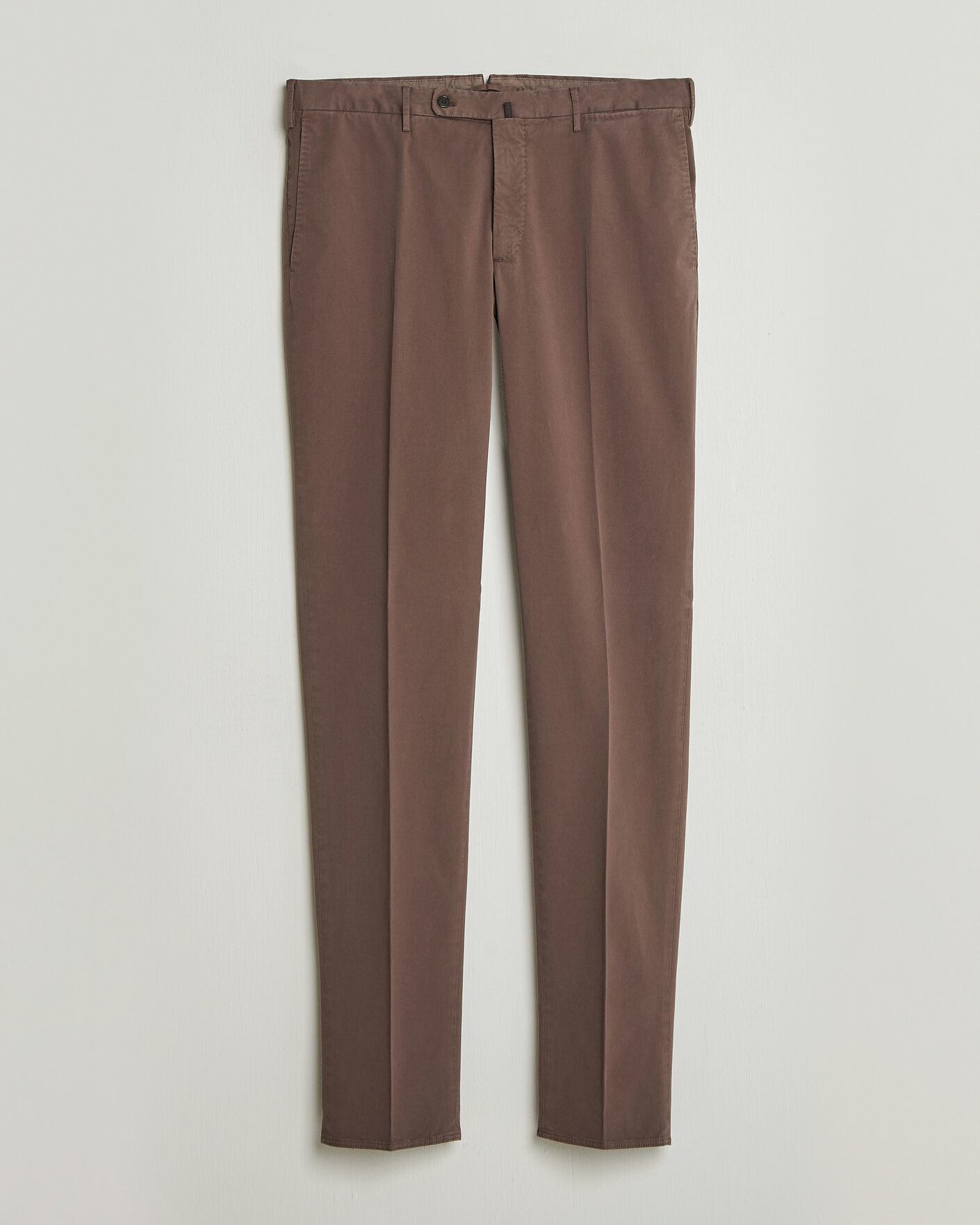 Herr | Byxor | Incotex | Regular Fit Comfort Chinos Dark Brown