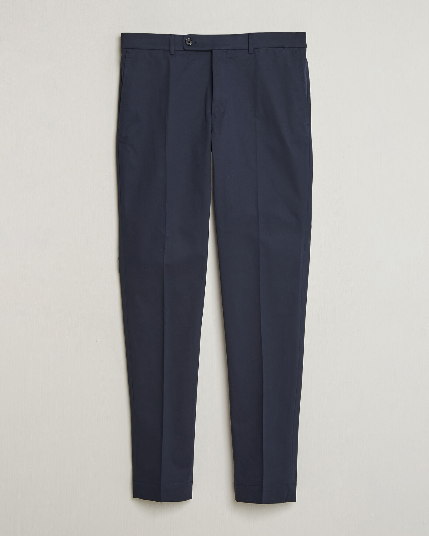 Herr | Byxor | Incotex | Regular Fit Flexgab Cotton Chinos Navy