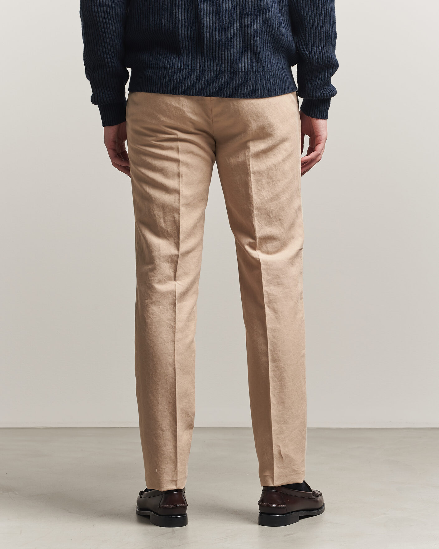 Herr | Byxor | Incotex | Regular Fit Chinolino Trousers Beige