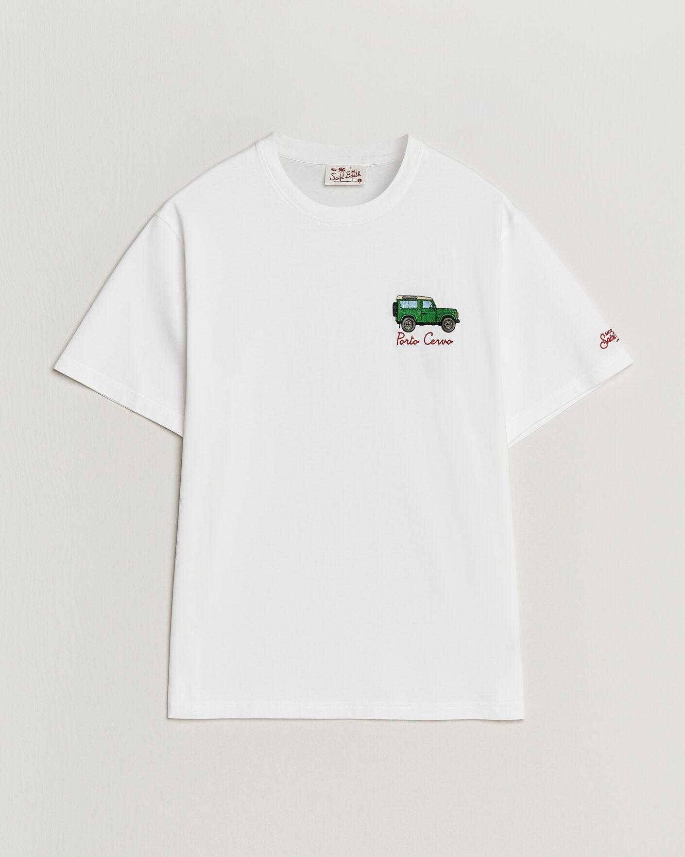 Herr | T-Shirts | MC2 Saint Barth | Printed Cotton T-Shirt Car Cervo