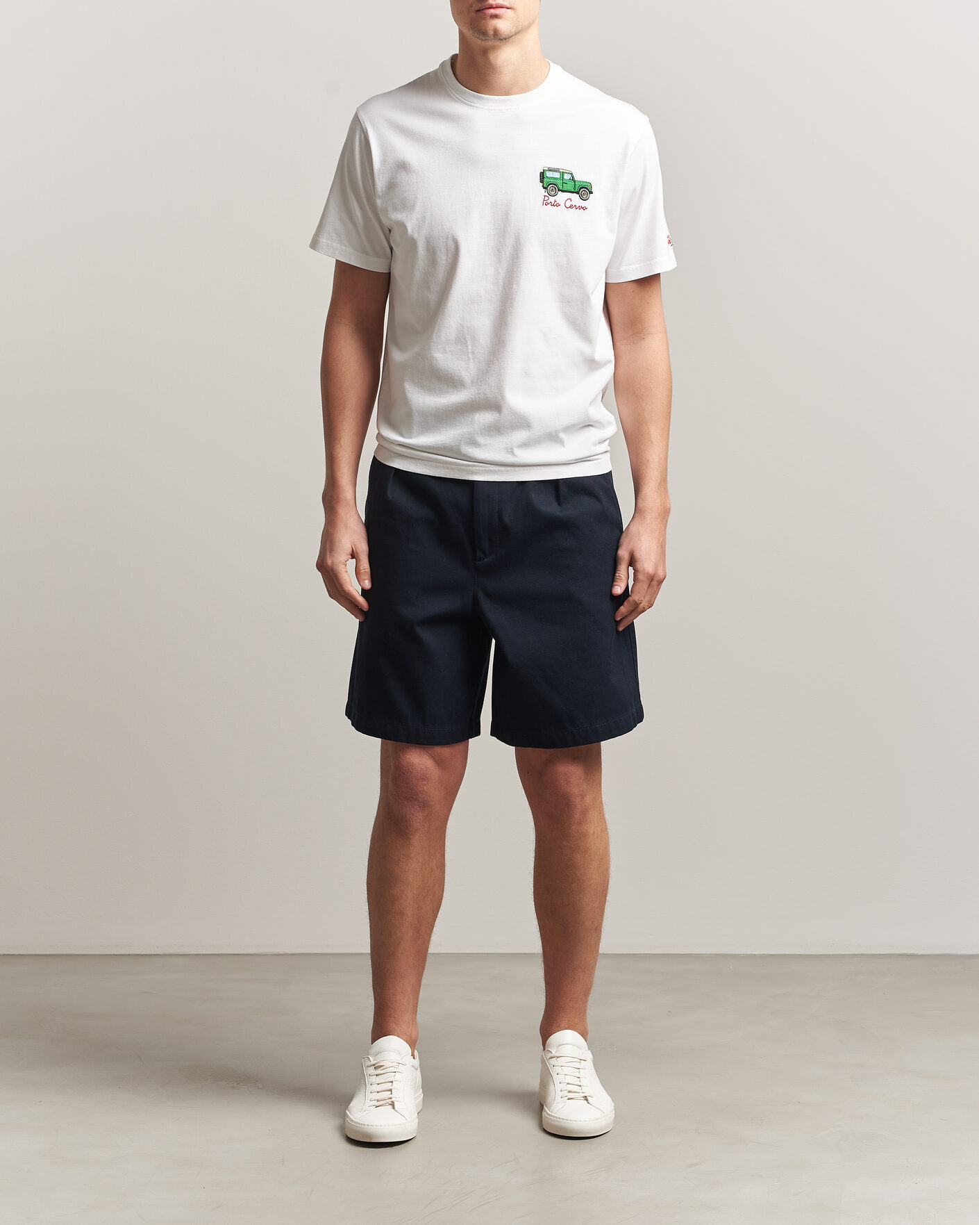 Herr | T-Shirts | MC2 Saint Barth | Printed Cotton T-Shirt Car Cervo