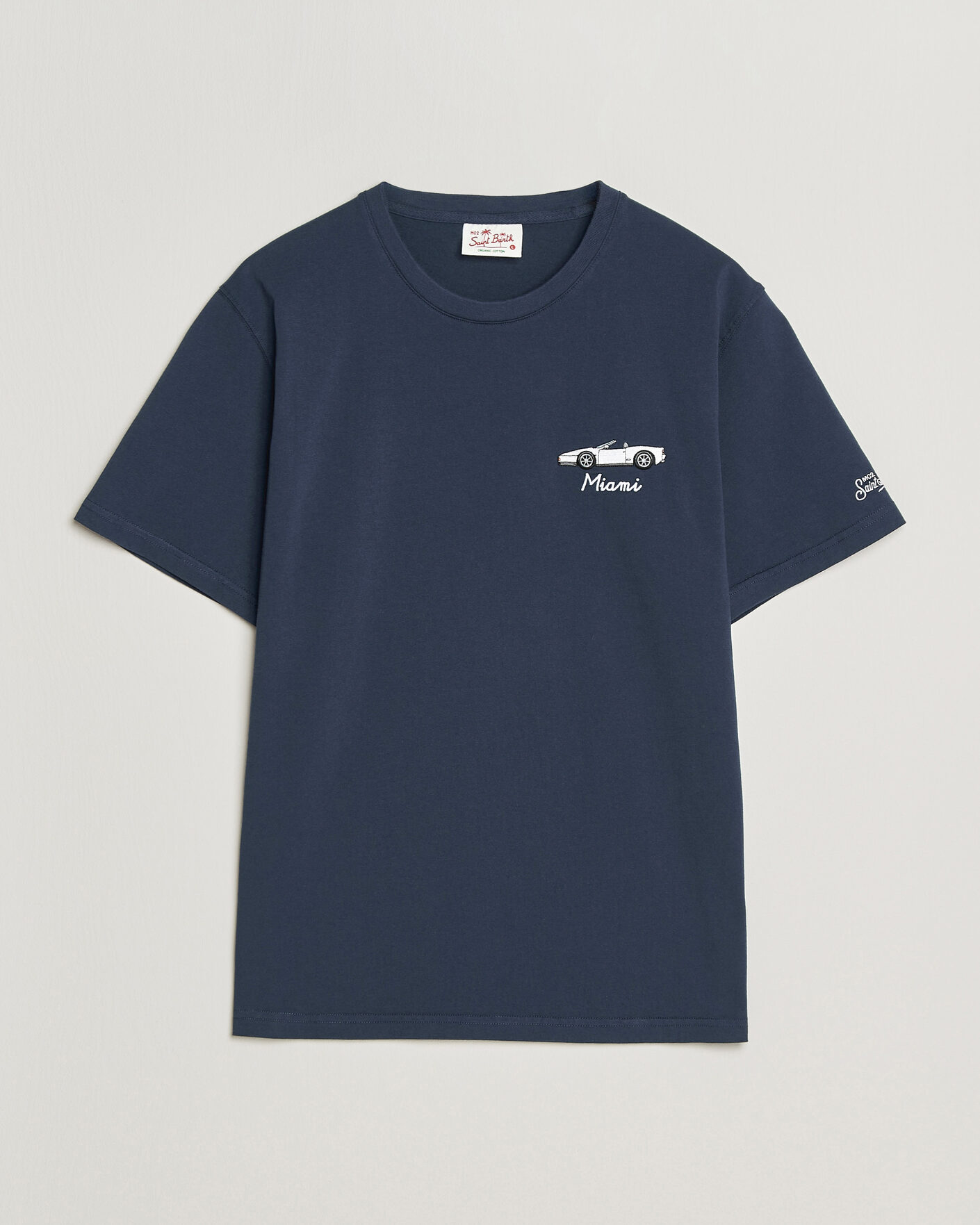Herr | T-Shirts | MC2 Saint Barth | Printed Cotton T-Shirt Car Miami