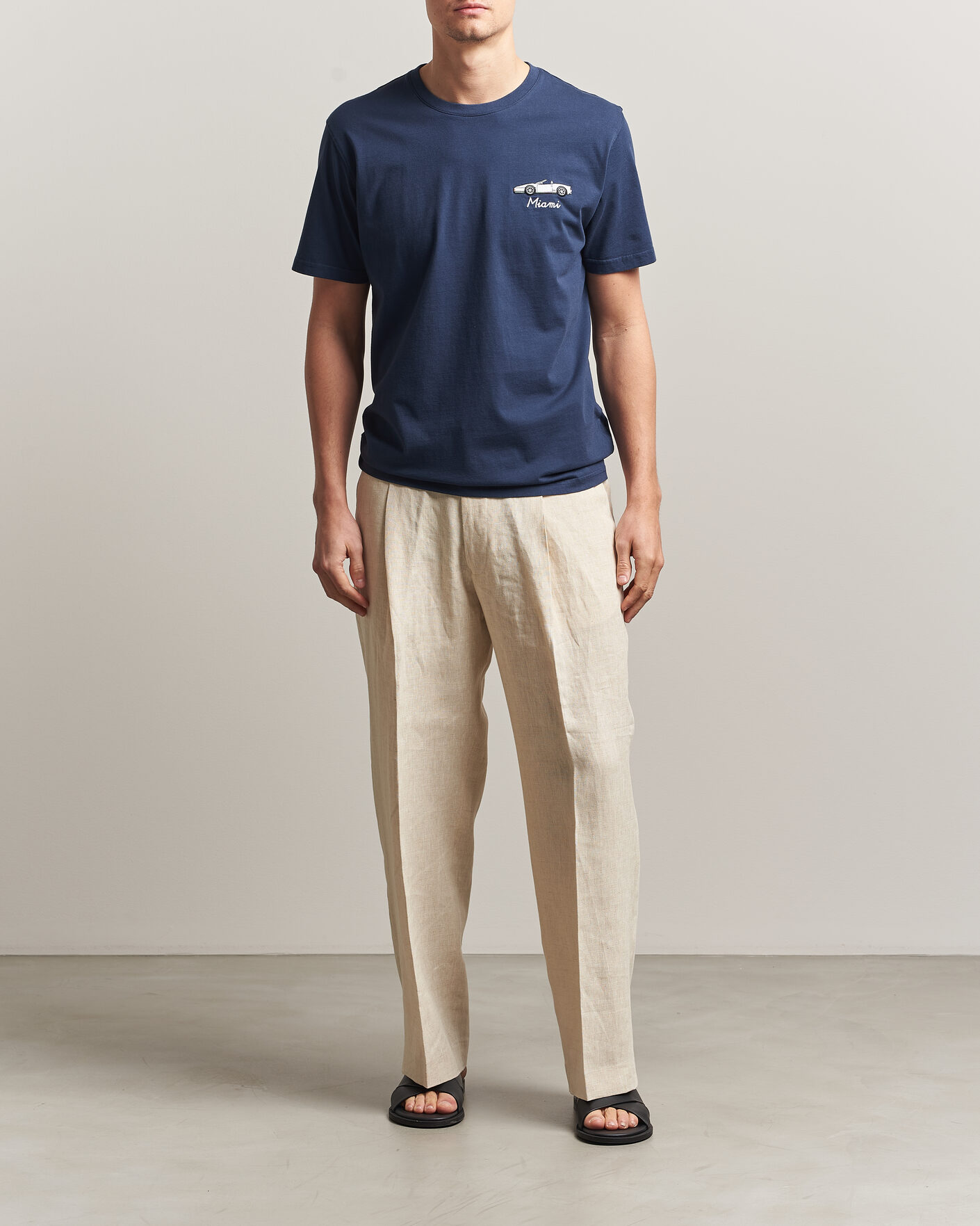 Herr | T-Shirts | MC2 Saint Barth | Printed Cotton T-Shirt Car Miami