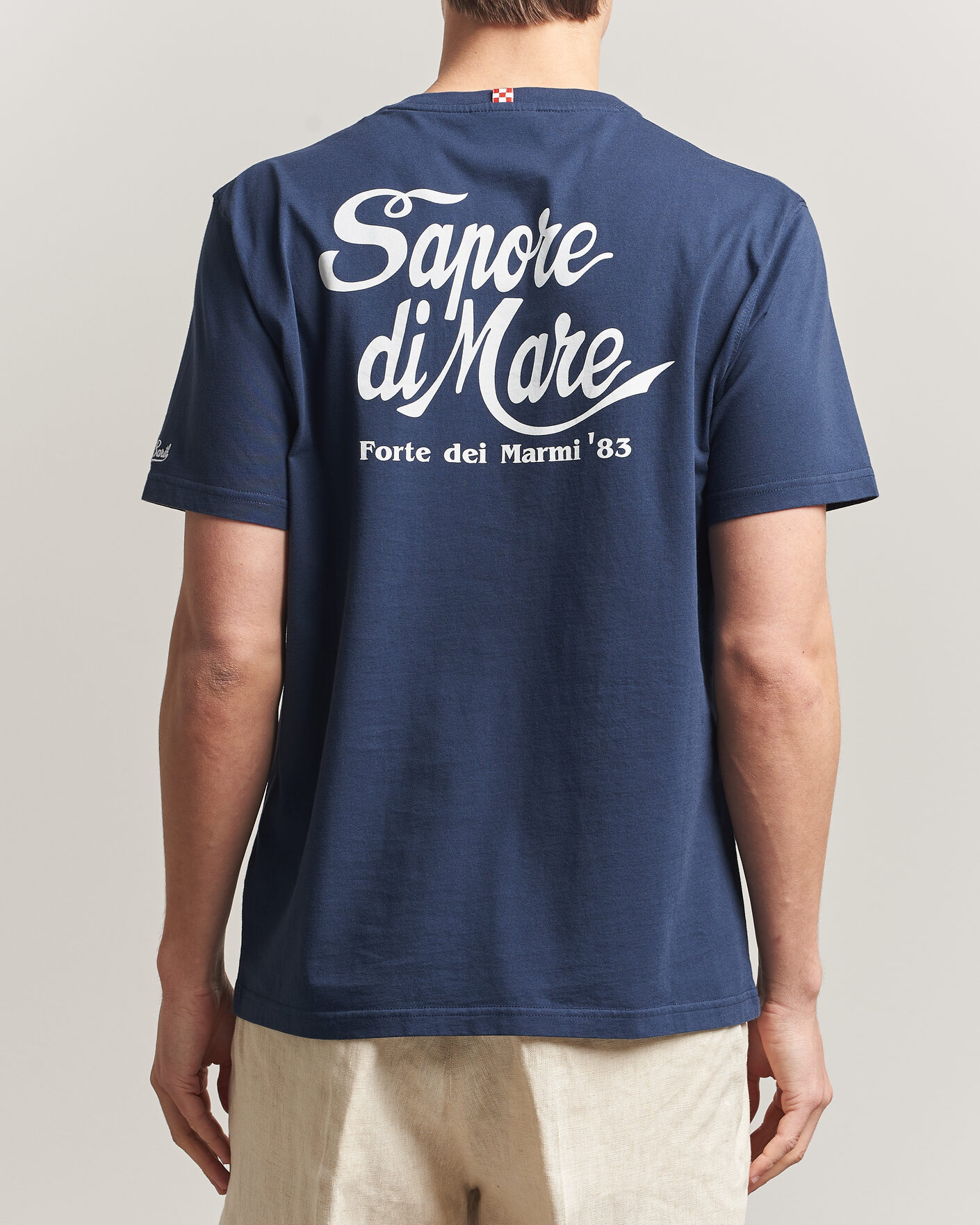Herr | T-Shirts | MC2 Saint Barth | Printed Cotton T-Shirt Sapore Di Mare