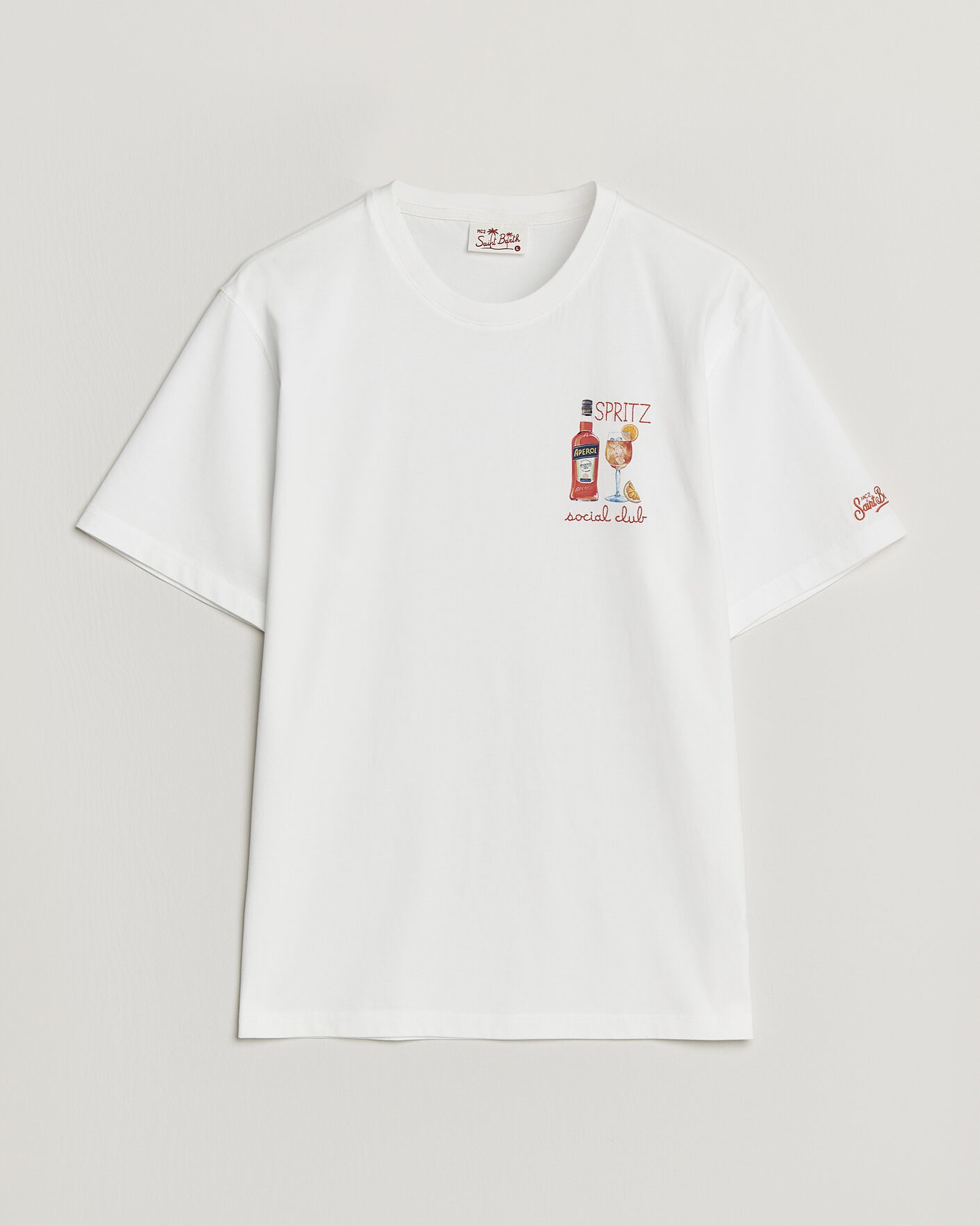 Herr | T-Shirts | MC2 Saint Barth | Printed Cotton T-Shirt Social Spritz