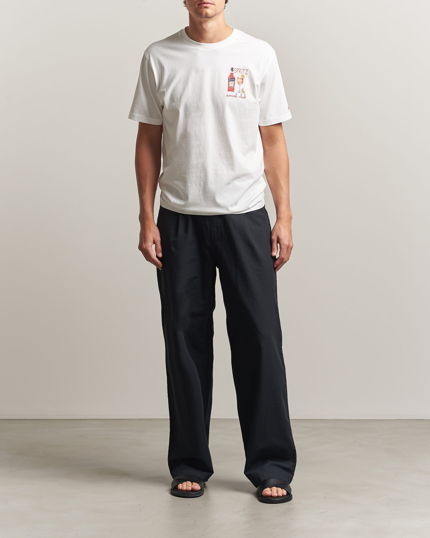 Herr | T-Shirts | MC2 Saint Barth | Printed Cotton T-Shirt Social Spritz