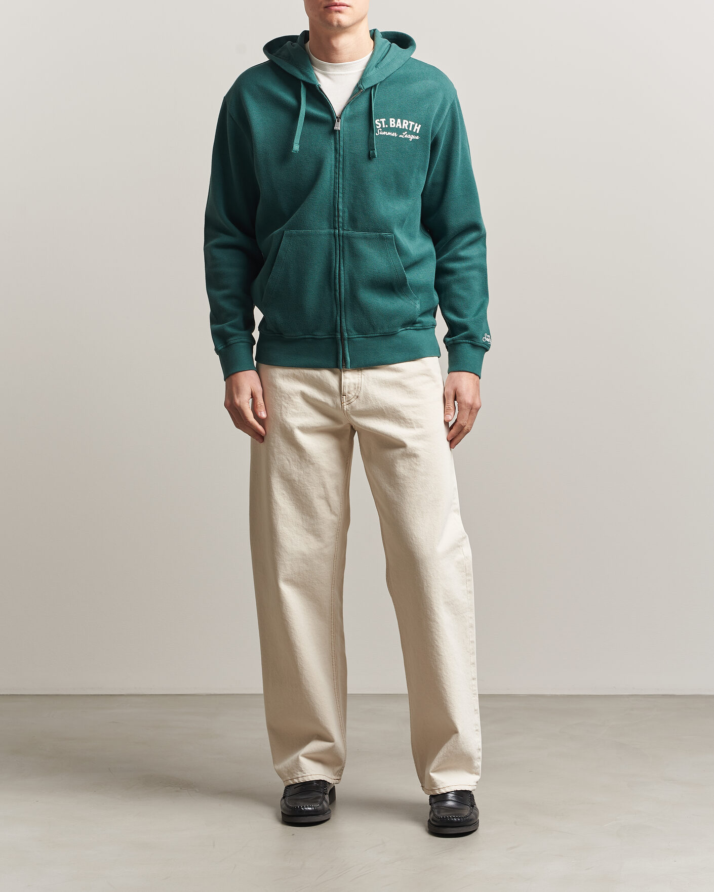 Herr | Tröjor | MC2 Saint Barth | Back Printed Hoodie Tennis League