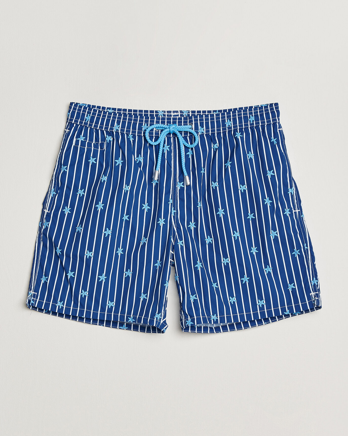 Herr | Badbyxor | MC2 Saint Barth | Printed Swim Shorts Blue Starfish