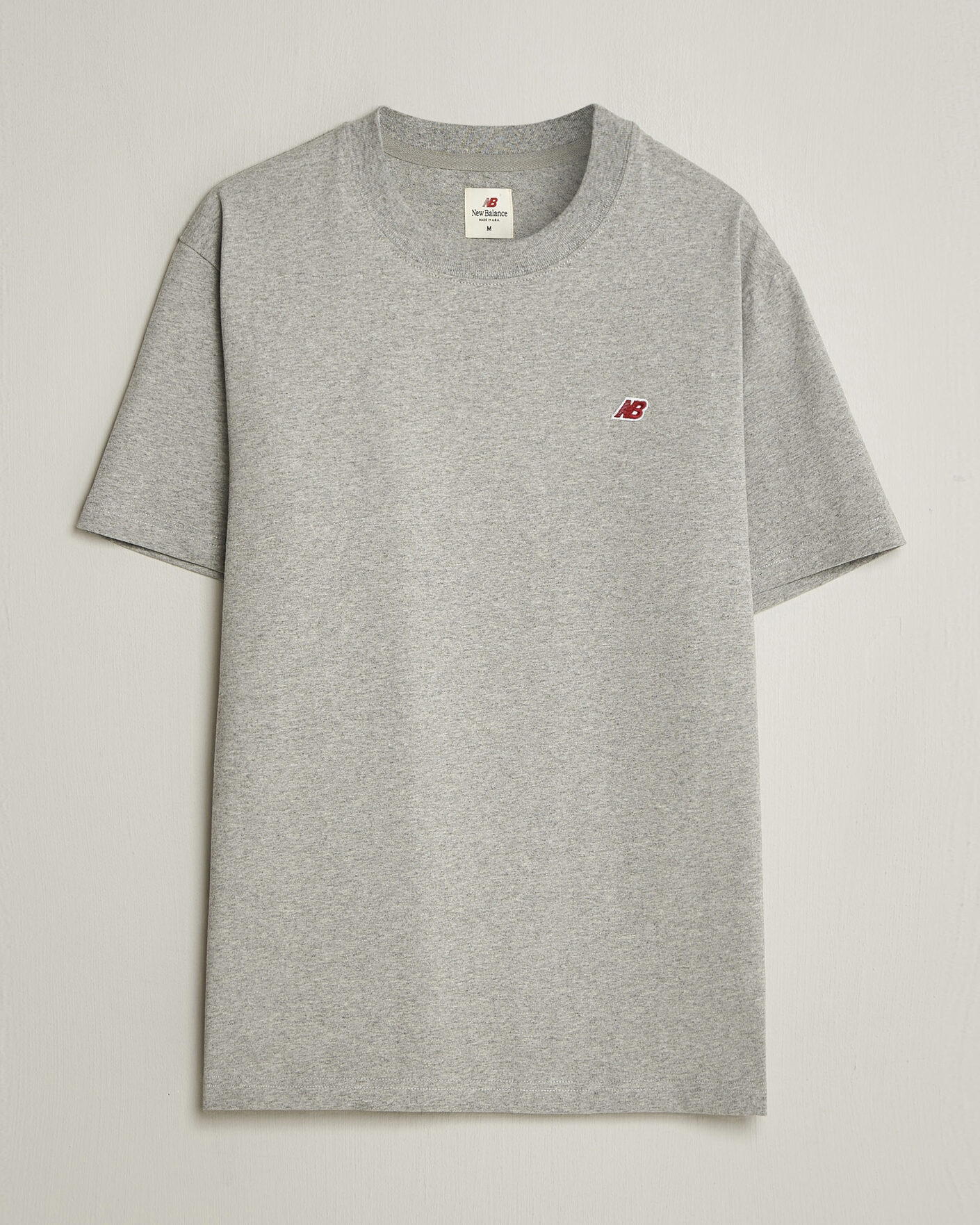 Herr | T-Shirts | New Balance Made In US & UK | New Balance Made In USA Core T-Shirt Athletic Grey