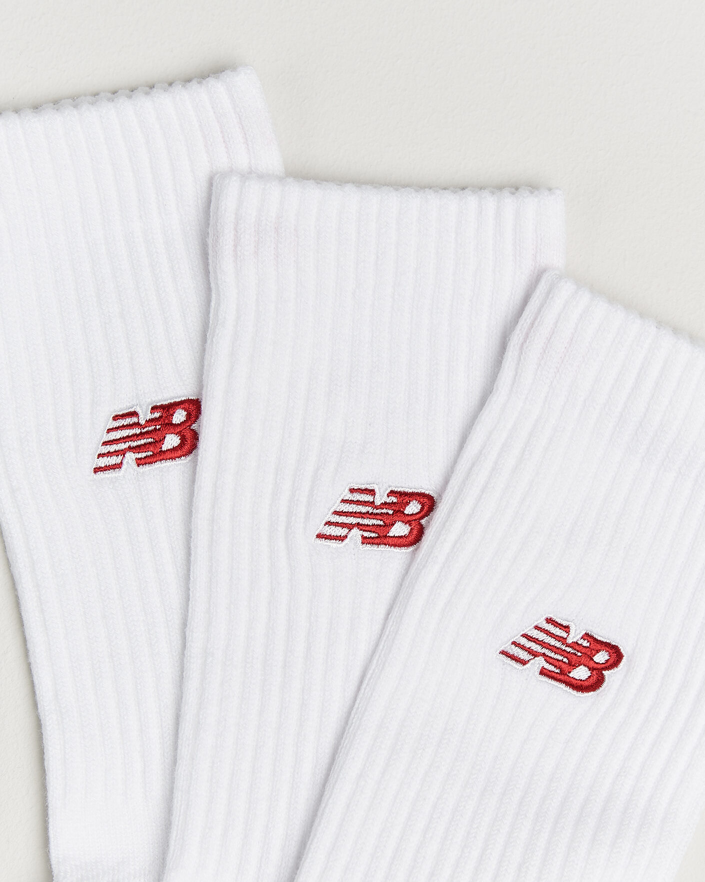 Herr | Underkläder | New Balance | 3-Pack Active Premium Crew Socks White