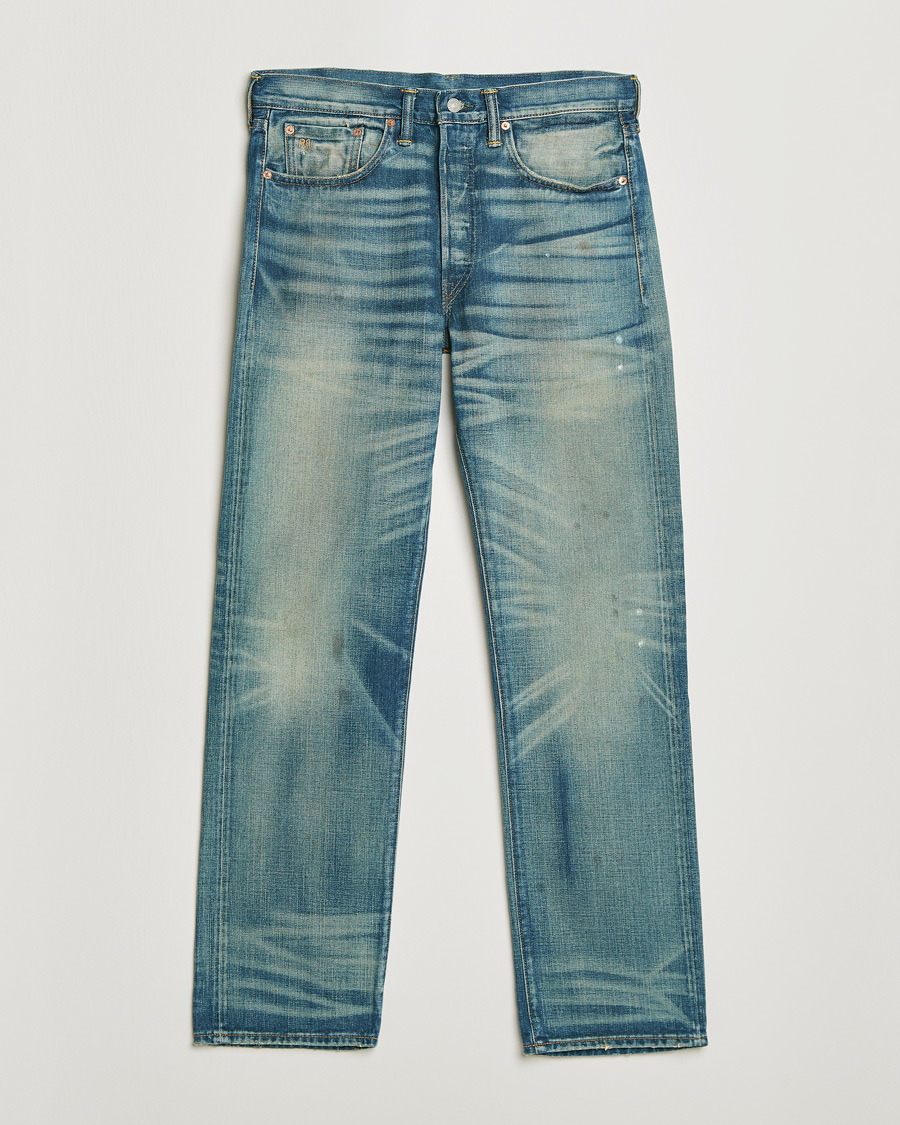 Herr | Jeans | RRL | Straight Fit 5-Pocket Denim Milner Wash
