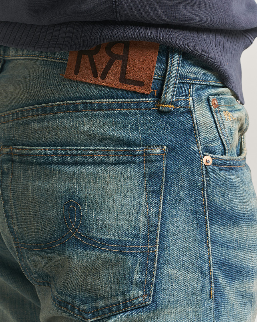 Herr | Jeans | RRL | Straight Fit 5-Pocket Denim Milner Wash