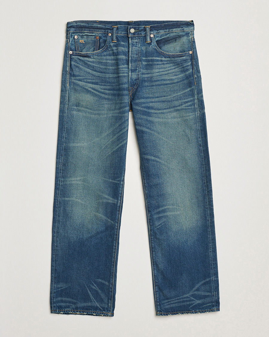 Herr | Jeans | RRL | Vintage Fit 5-Pocket Denim Grandfalls Wash