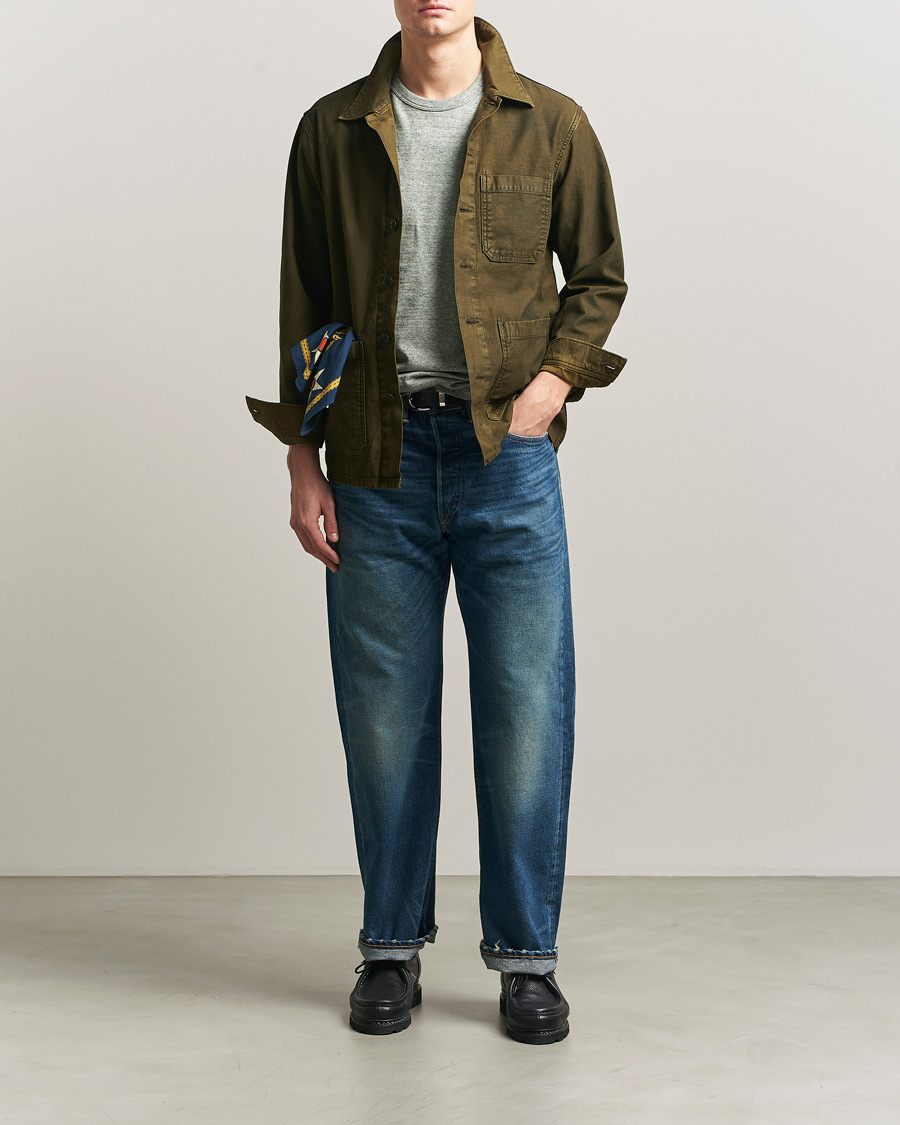 Herr | Jeans | RRL | Vintage Fit 5-Pocket Denim Grandfalls Wash
