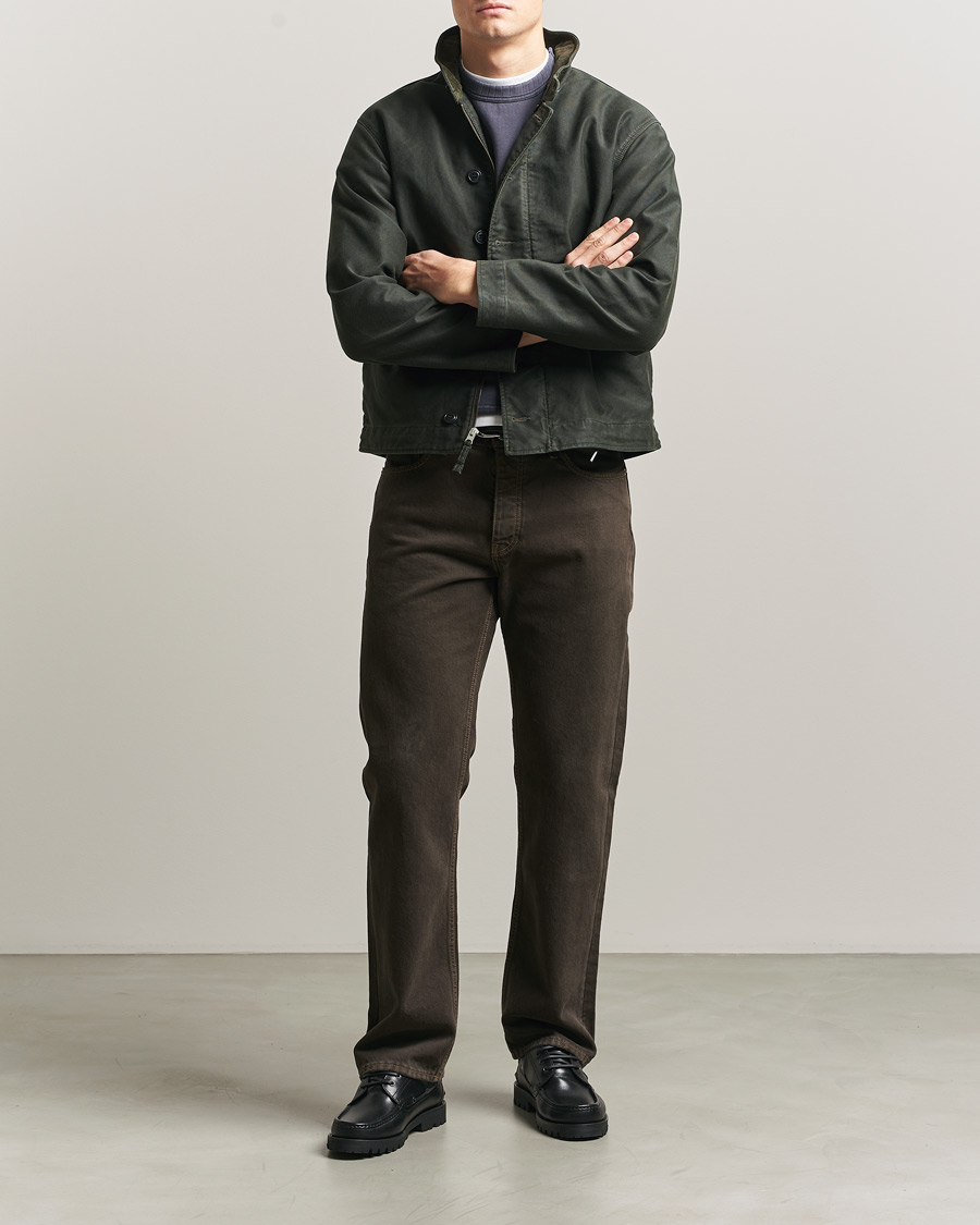 Herr | Jackor | RRL | Bower Deck Jacket Vintage Black