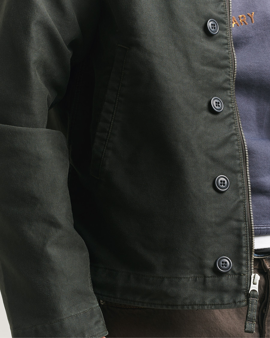 Herr | Jackor | RRL | Bower Deck Jacket Vintage Black