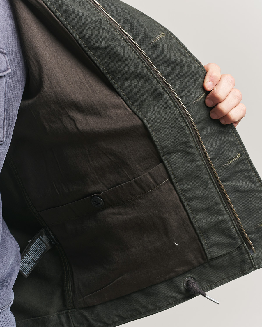 Herr | Jackor | RRL | Bower Deck Jacket Vintage Black