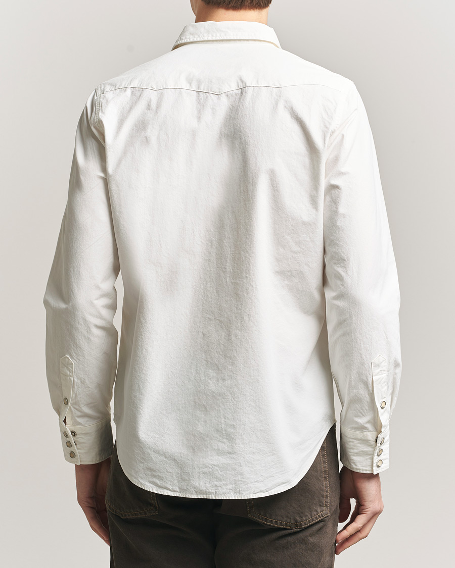 Herr | Skjortor | RRL | Buffalo Western Shirt White
