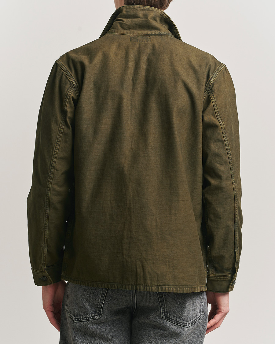 Herr | Skjortor | RRL | Asher Overshirt Washed Brown