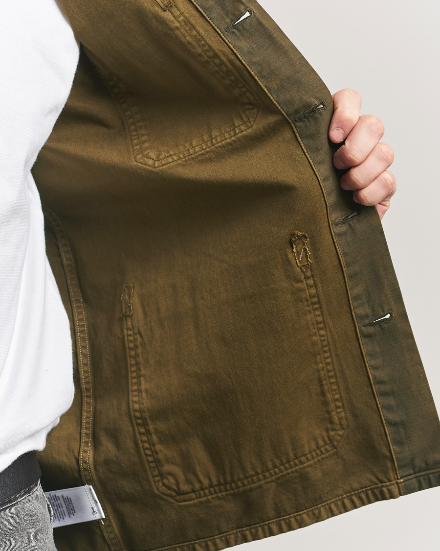 Herr | Skjortor | RRL | Asher Overshirt Washed Brown