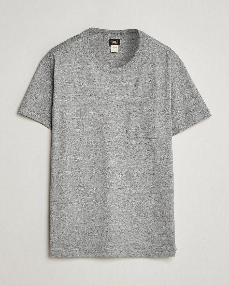 Herr | T-Shirts | RRL | 2-Pack Pocket Tee Heather Grey