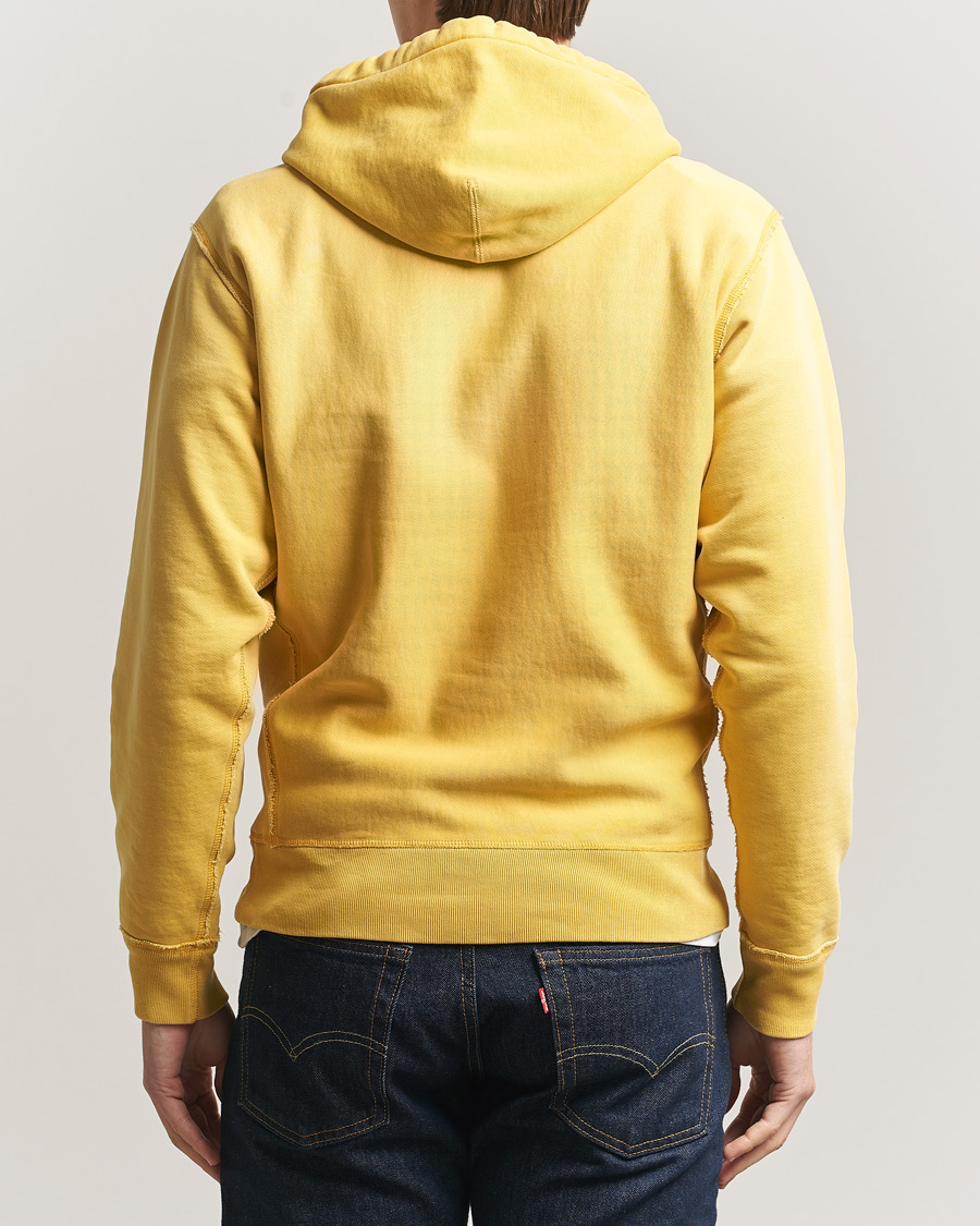 Herr | Tröjor | RRL | Hooded Sweatshirt Campus Yellow