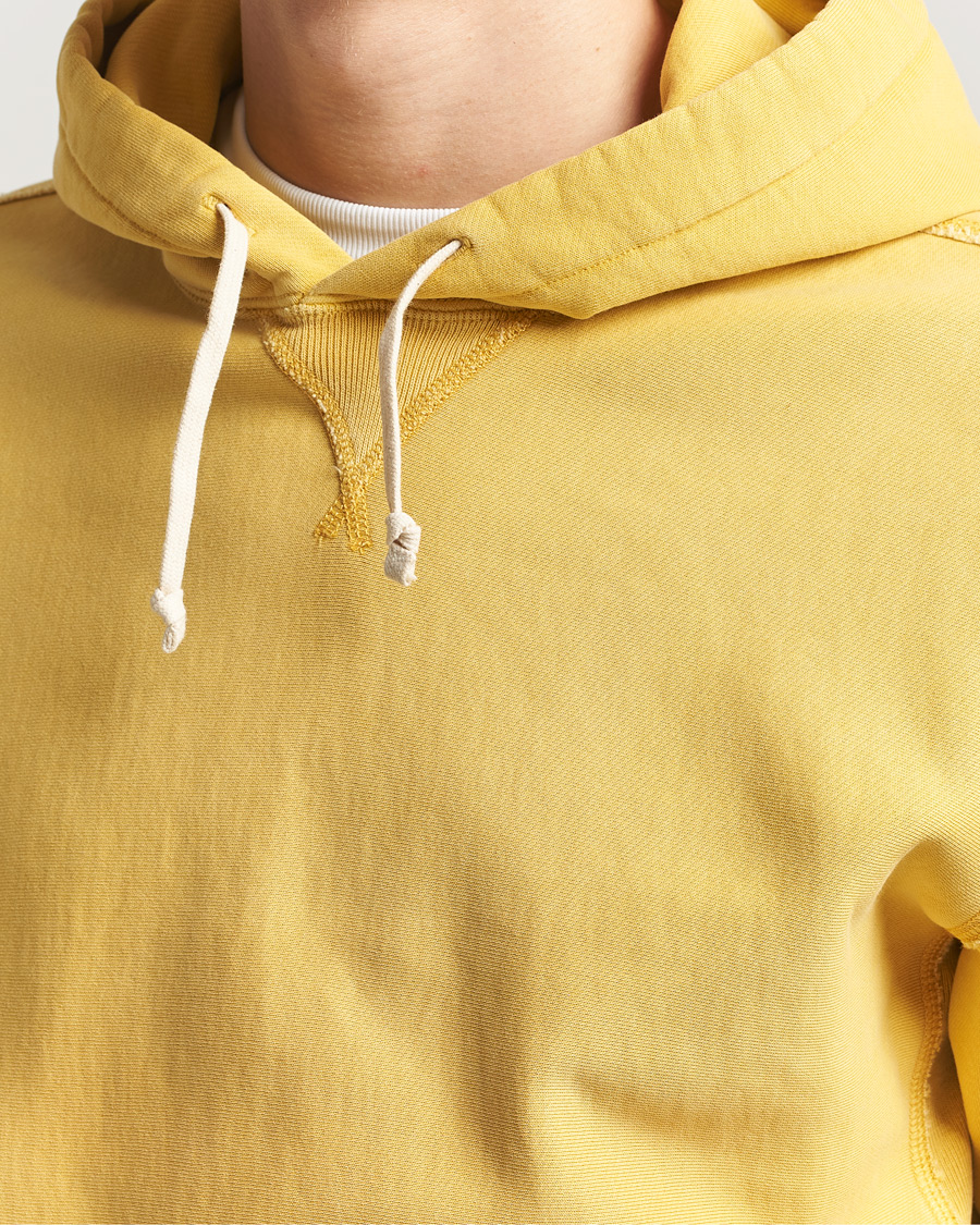 Herr | Tröjor | RRL | Hooded Sweatshirt Campus Yellow