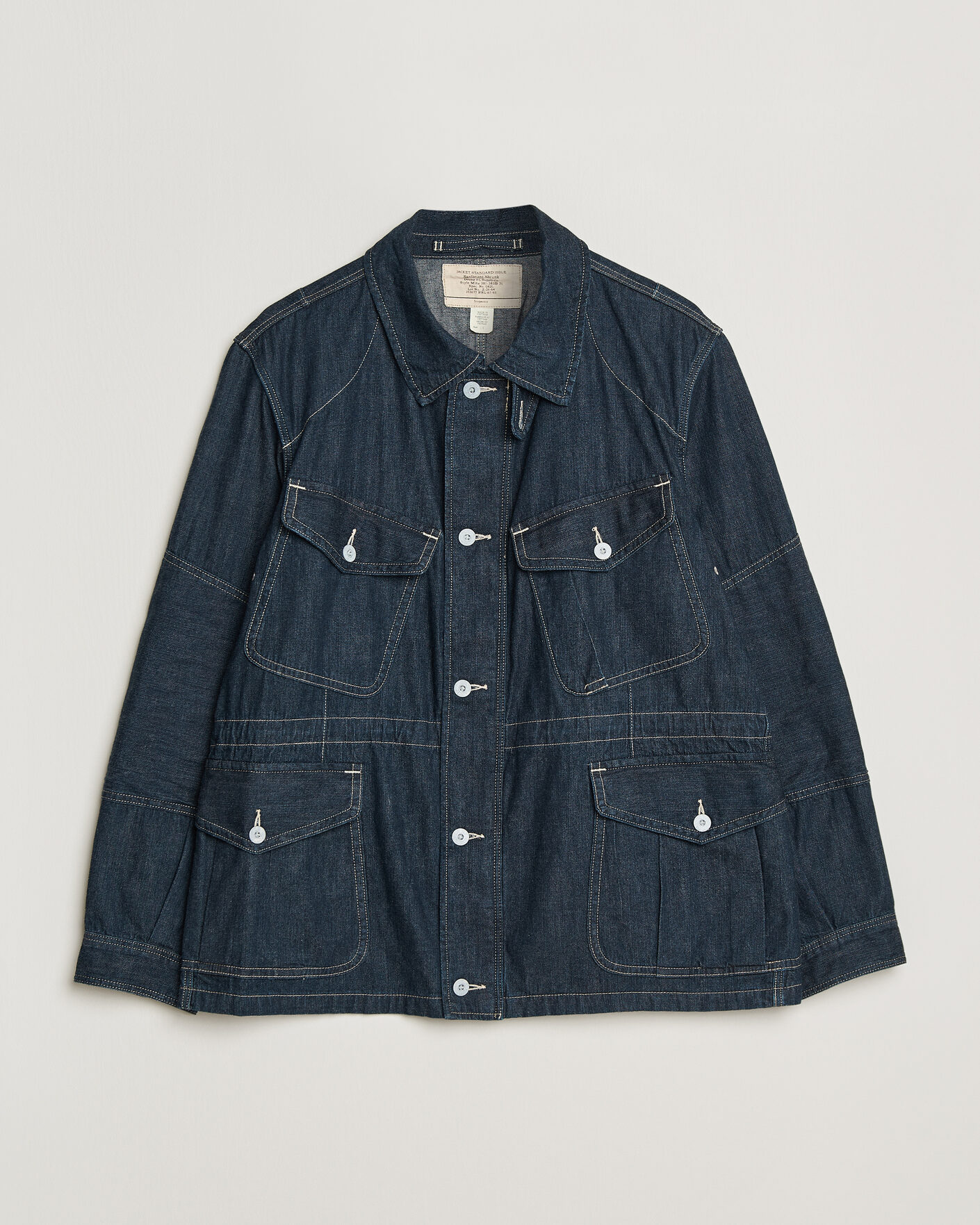 Herr | Jackor | RRL | Bannerman Denim Field Jacket Medium Wash