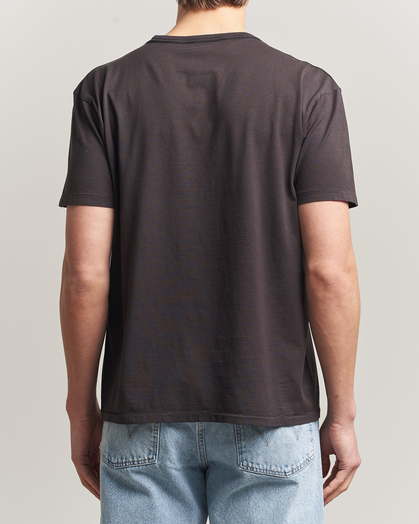 Herr | T-Shirts | RRL | Eagle Print Tee Faded Black