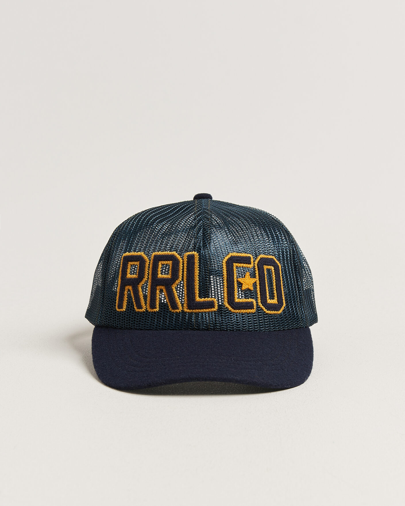 Herr | Hattar & kepsar | RRL | Mesh Trucker Cap Navy