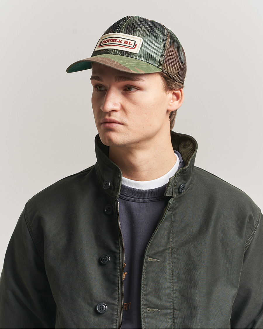 Herr | Hattar & kepsar | RRL | Ball Cap Woodland Camo