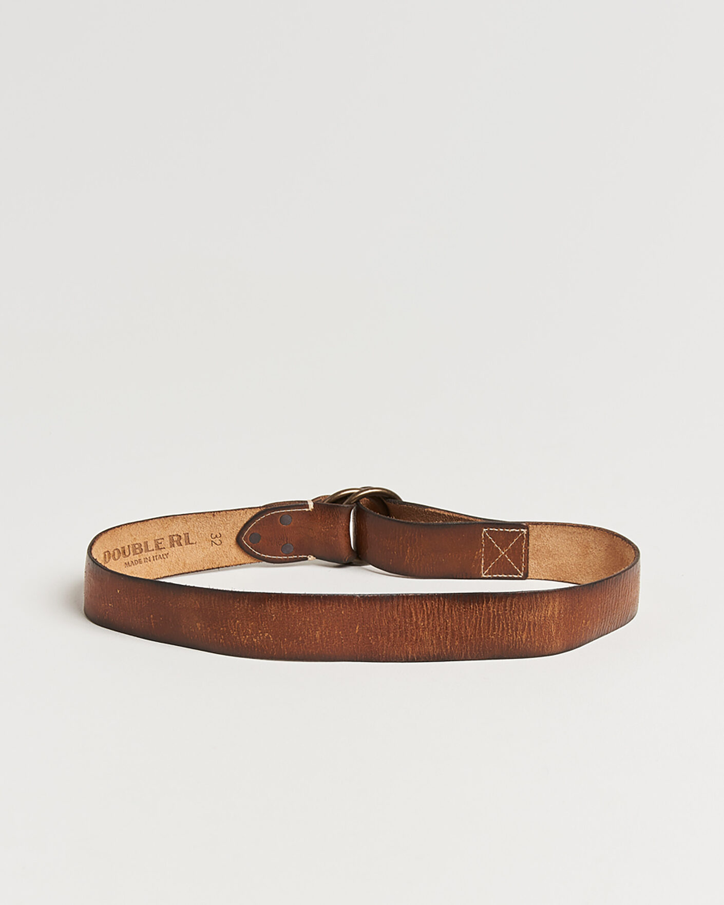 Herr | Bälten | RRL | Ring Belt Vintage Brown