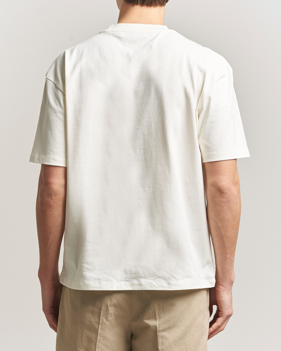 Herr | T-Shirts | Palmes | Stitch T-Shirt Off White
