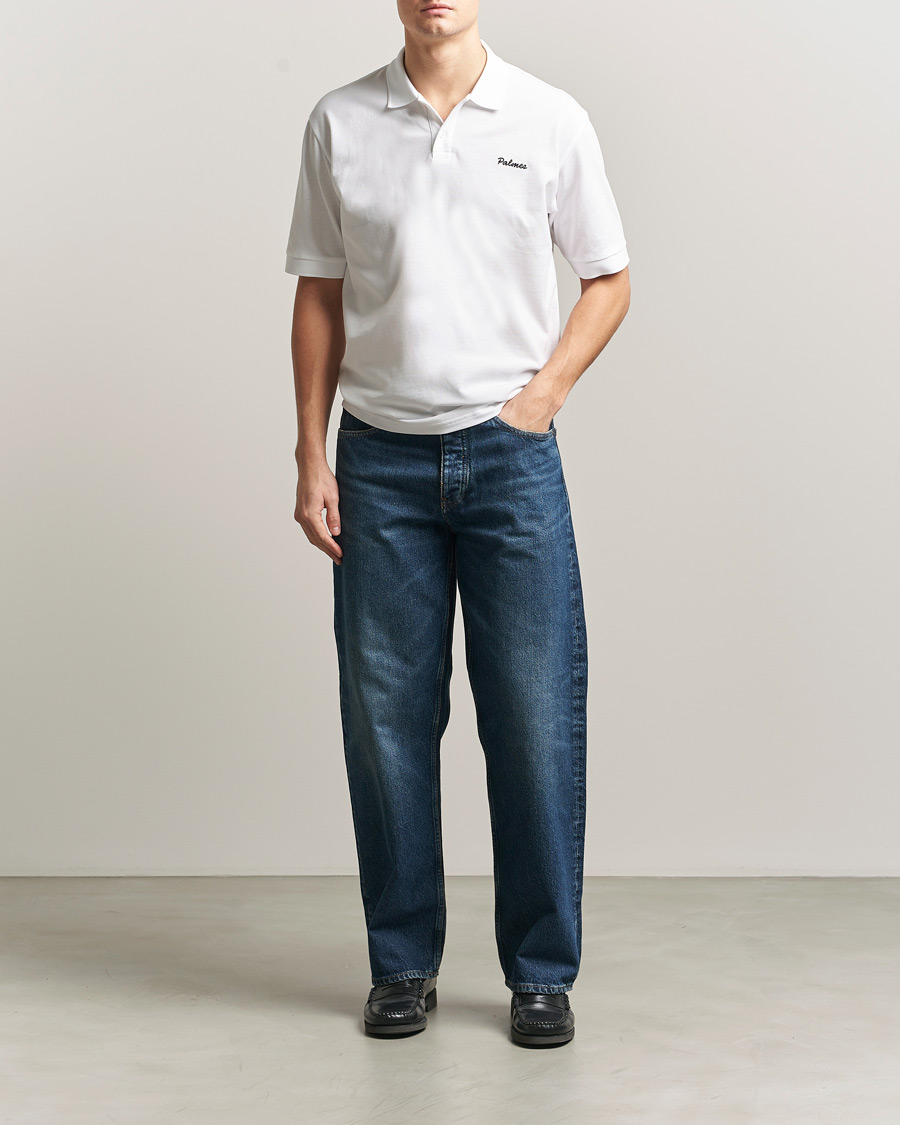 Herr | Pikéer | Palmes | Stitch Piquet Polo White