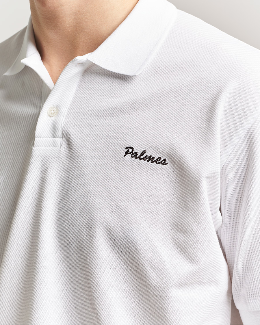 Herr | Pikéer | Palmes | Stitch Piquet Polo White