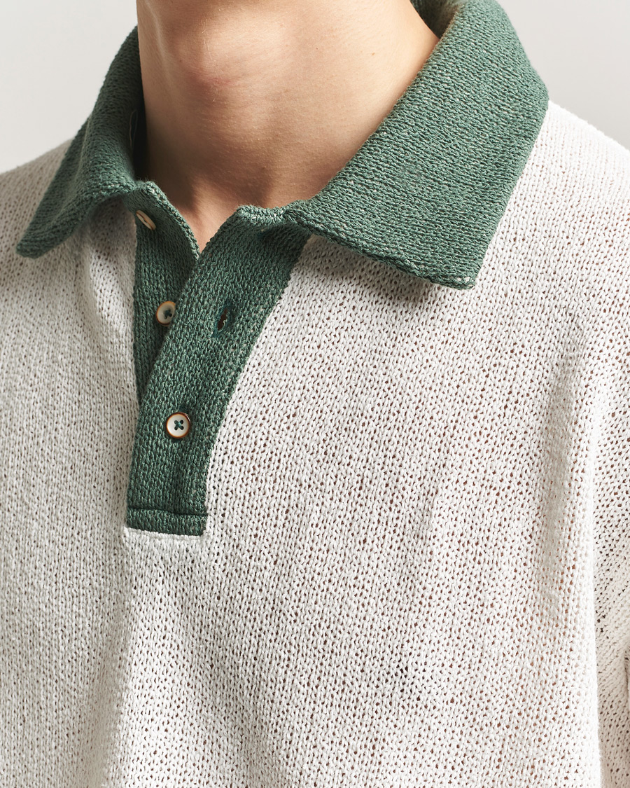 Herr | Tröjor | Palmes | Knitted Rugby Off White