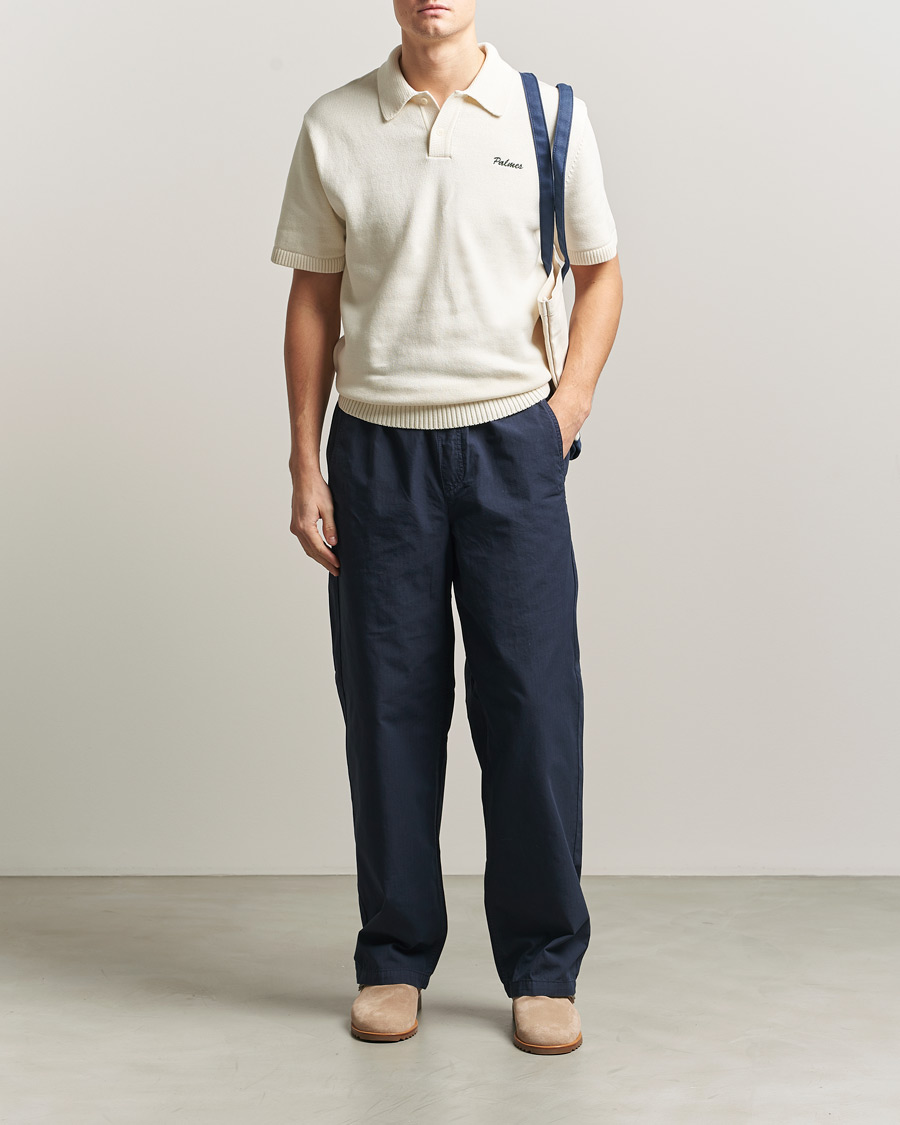 Herr | Byxor | Palmes | Lucien Trousers Navy