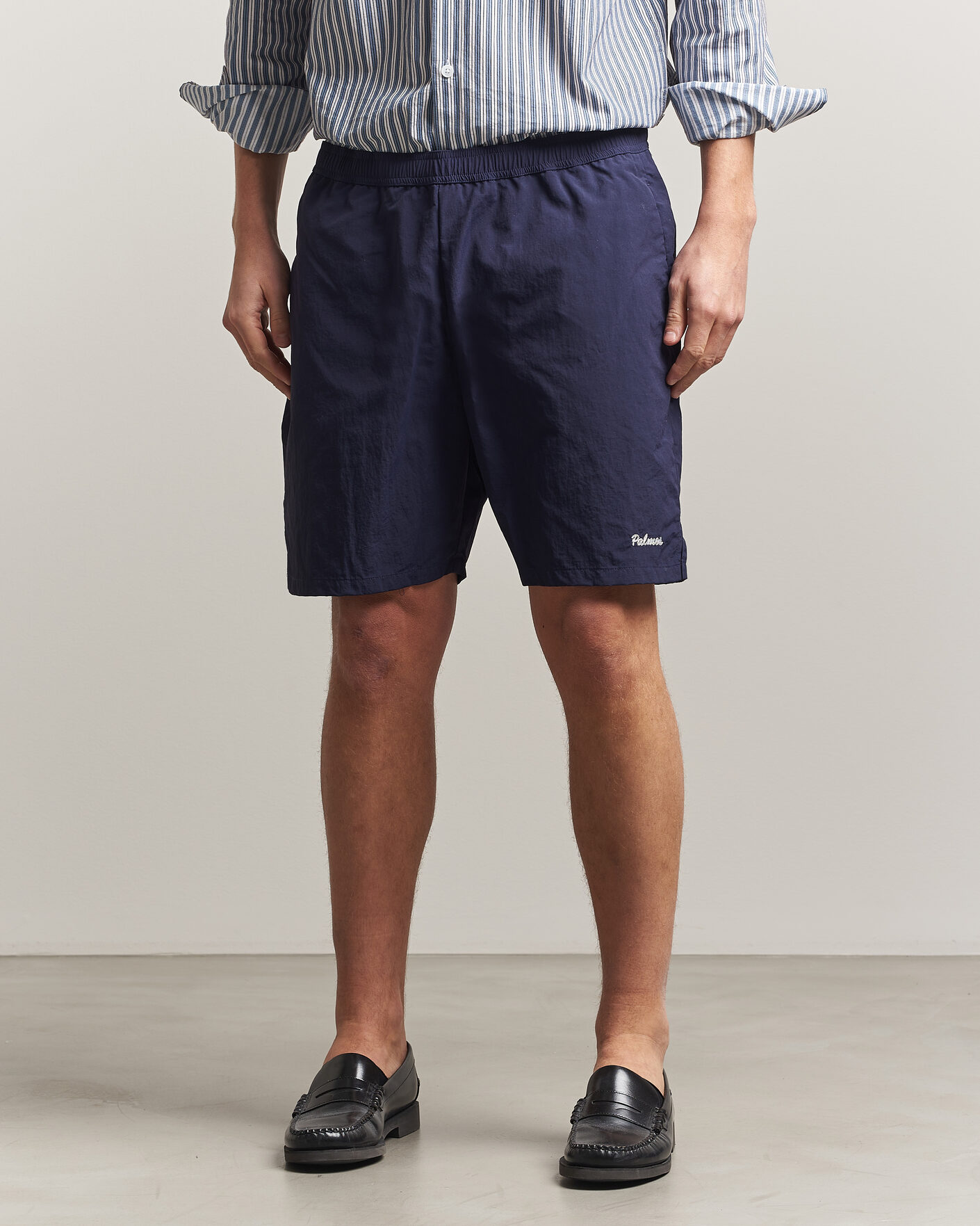 Herr | Shorts | Palmes | Stitch Tennis Shorts Navy