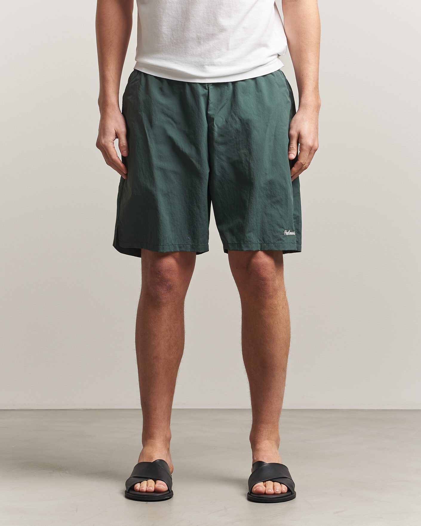 Herr | Shorts | Palmes | Stitch Tennis Shorts Dark Green